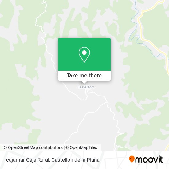 cajamar Caja Rural map