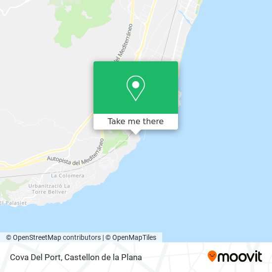 Cova Del Port map