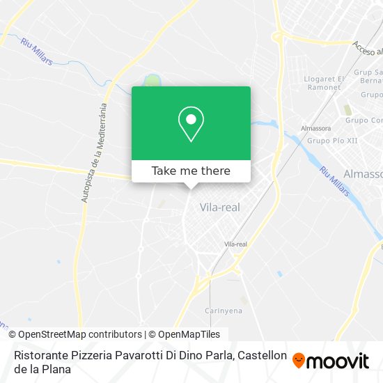Ristorante Pizzeria Pavarotti Di Dino Parla map