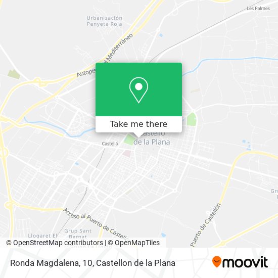 Ronda Magdalena, 10 map