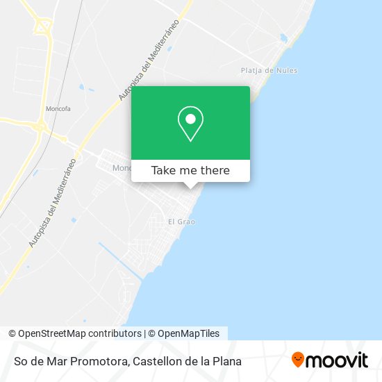 So de Mar Promotora map