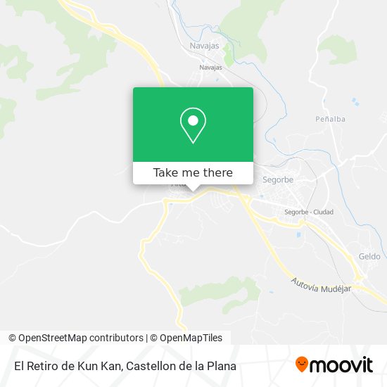 El Retiro de Kun Kan map