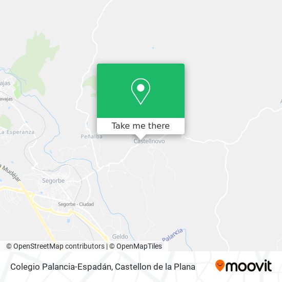 mapa Colegio Palancia-Espadán