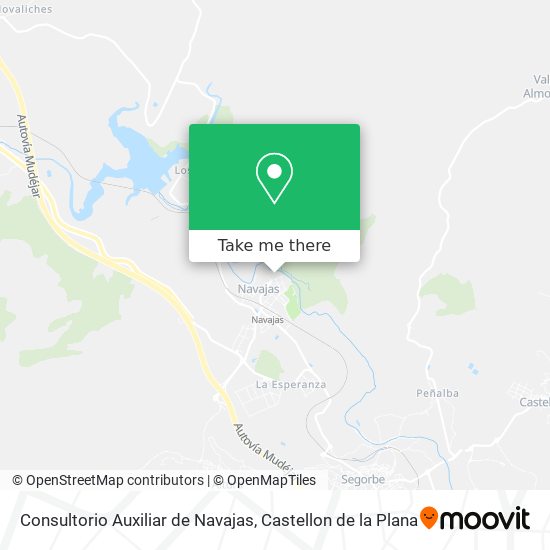 Consultorio Auxiliar de Navajas map