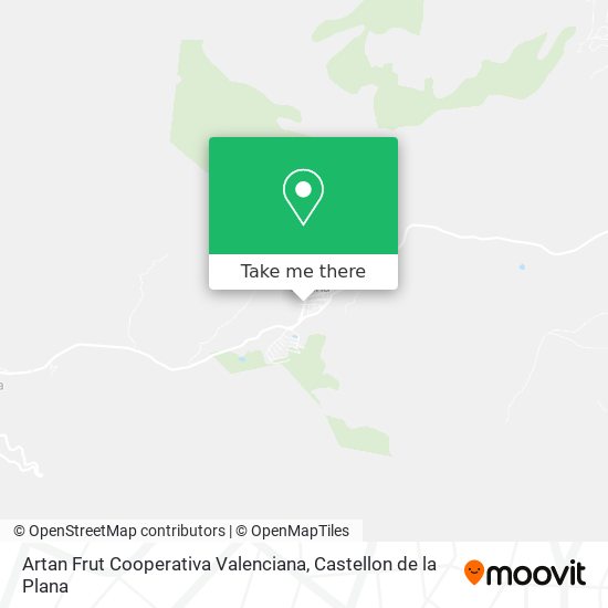 Artan Frut Cooperativa Valenciana map