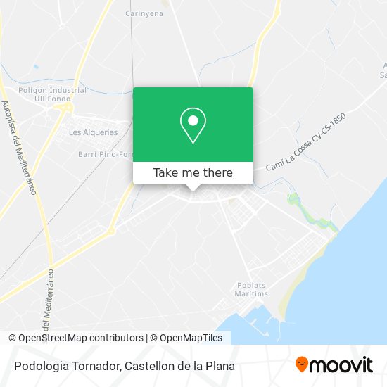 Podologia Tornador map
