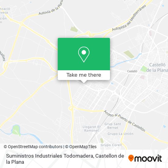 Suministros Industriales Todomadera map