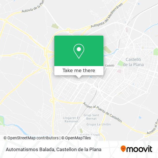 mapa Automatismos Balada