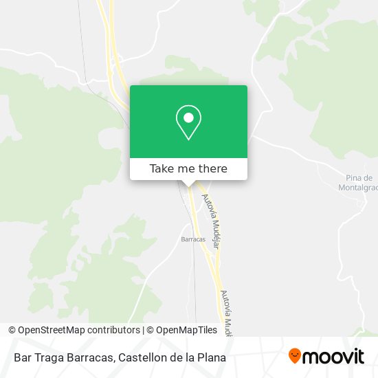 Bar Traga Barracas map