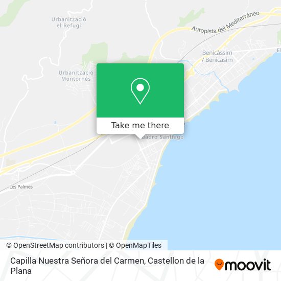 Capilla Nuestra Señora del Carmen map