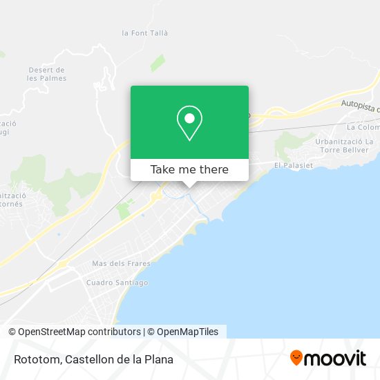 mapa Rototom