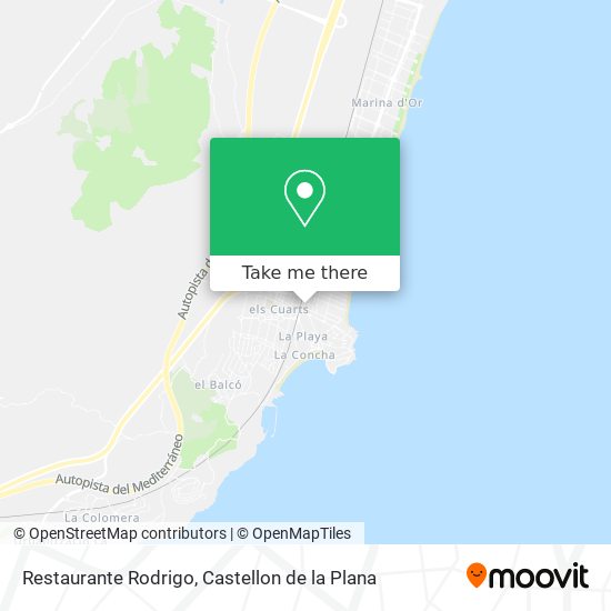 Restaurante Rodrigo map