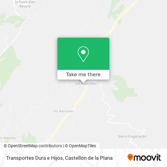 Transportes Dura e Hijos map