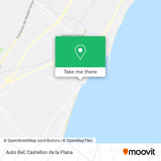 Auto Bel map