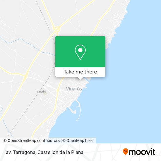 av. Tarragona map
