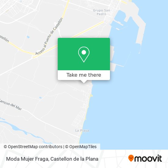 Moda Mujer Fraga map