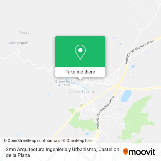 2mn Arquitectura Ingenieria y Urbanismo map