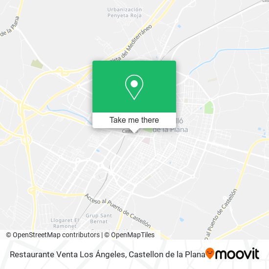 Restaurante Venta Los Ángeles map