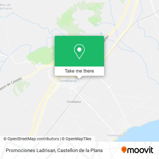 mapa Promociones Ladrisan