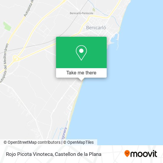 Rojo Picota Vinoteca map