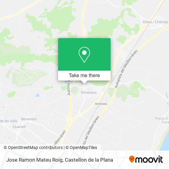 Jose Ramon Mateu Roig map