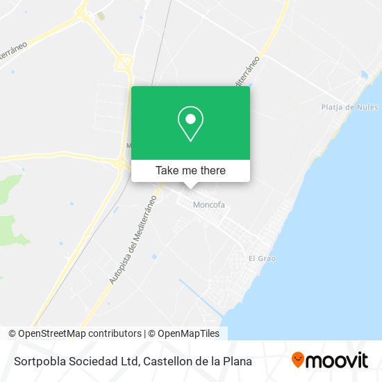 mapa Sortpobla Sociedad Ltd