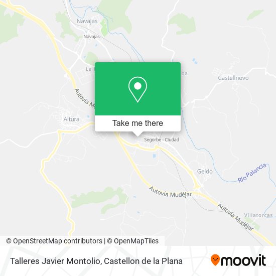 Talleres Javier Montolio map