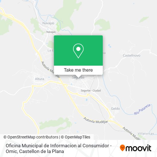 mapa Oficina Municipal de Informacion al Consumidor - Omic