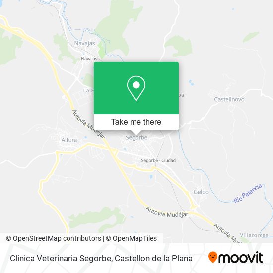 Clinica Veterinaria Segorbe map