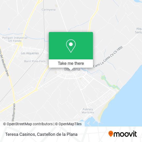 mapa Teresa Casinos