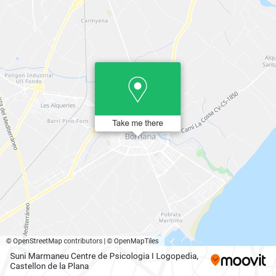 Suni Marmaneu Centre de Psicologia I Logopedia map