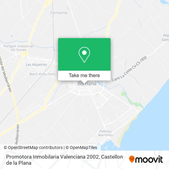 mapa Promotora Inmobilaria Valenciana 2002