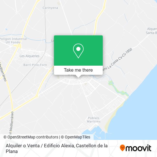 mapa Alquiler o Venta / Edificio Alexia