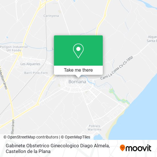 Gabinete Obstetrico Ginecologico Diago Almela map