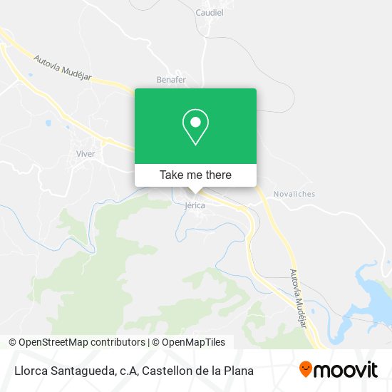 mapa Llorca Santagueda, c.A