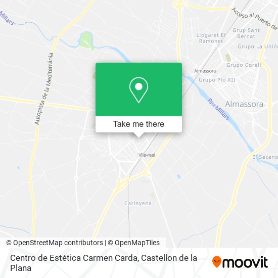 Centro de Estética Carmen Carda map