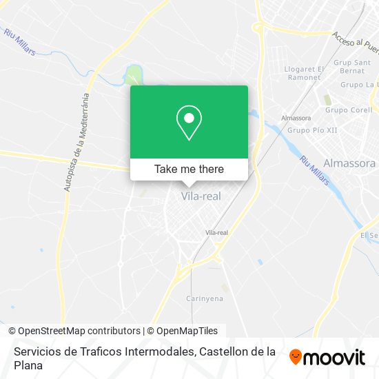 Servicios de Traficos Intermodales map