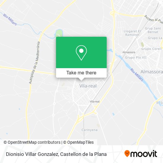 Dionisio Villar Gonzalez map