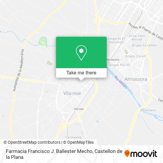 Farmacia Francisco J. Ballester Mecho map