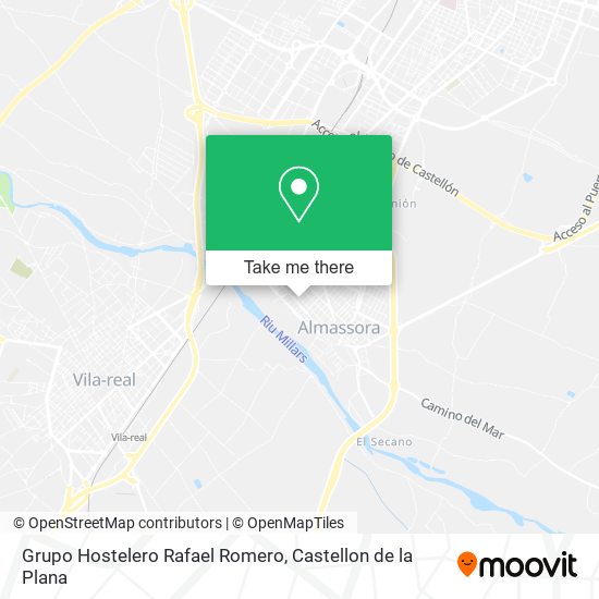 Grupo Hostelero Rafael Romero map