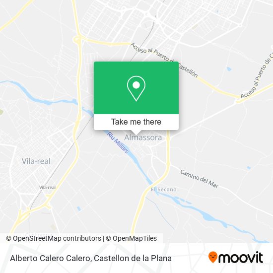 Alberto Calero Calero map