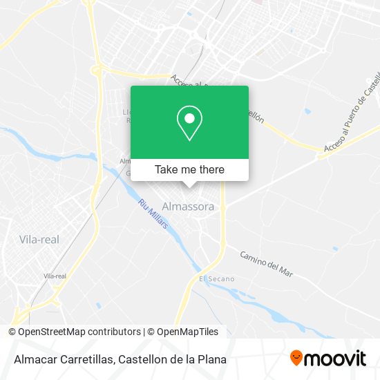 Almacar Carretillas map