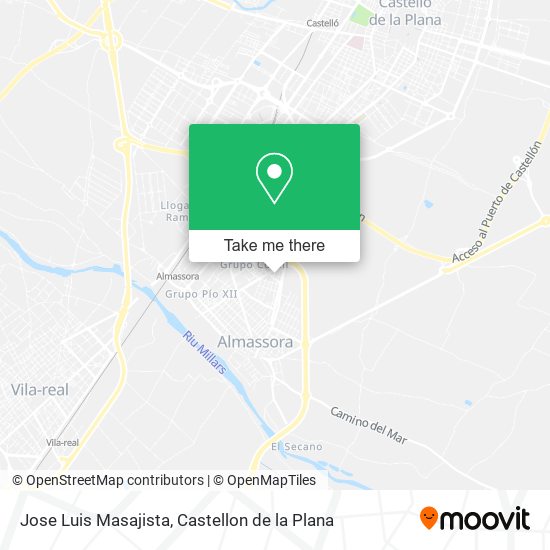 Jose Luis Masajista map