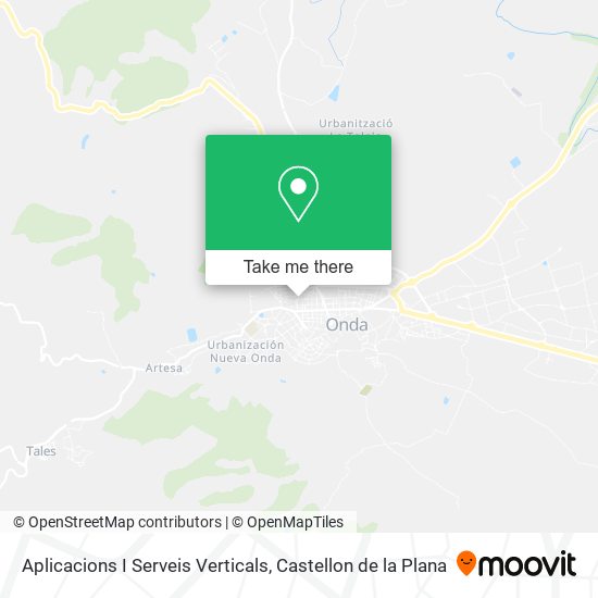 Aplicacions I Serveis Verticals map