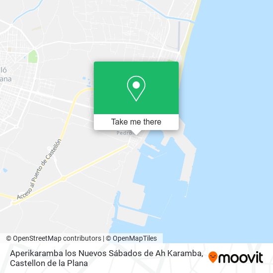 Aperikaramba los Nuevos Sábados de Ah Karamba map