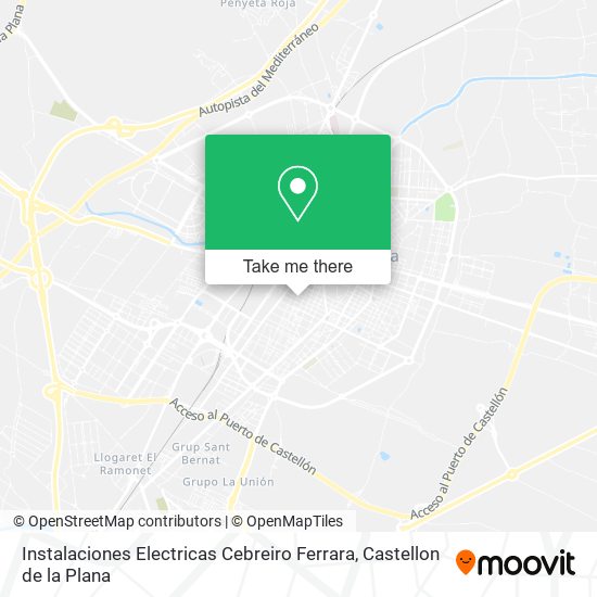 mapa Instalaciones Electricas Cebreiro Ferrara