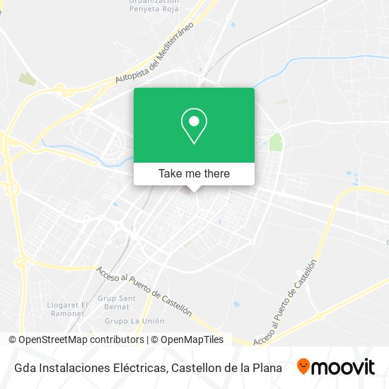 mapa Gda Instalaciones Eléctricas