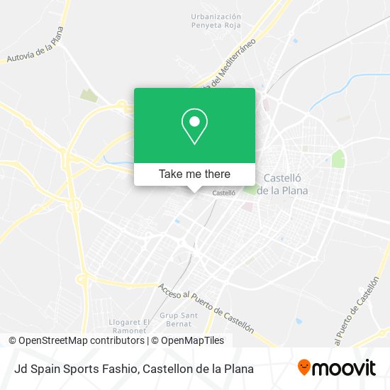 mapa Jd Spain Sports Fashio