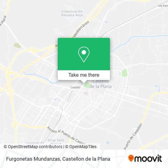 Furgonetas Mundanzas map