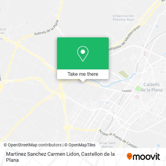 mapa Martinez Sanchez Carmen Lidon